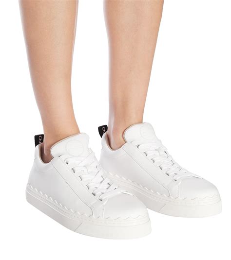 chloe white shoes|are chloe sneakers comfortable.